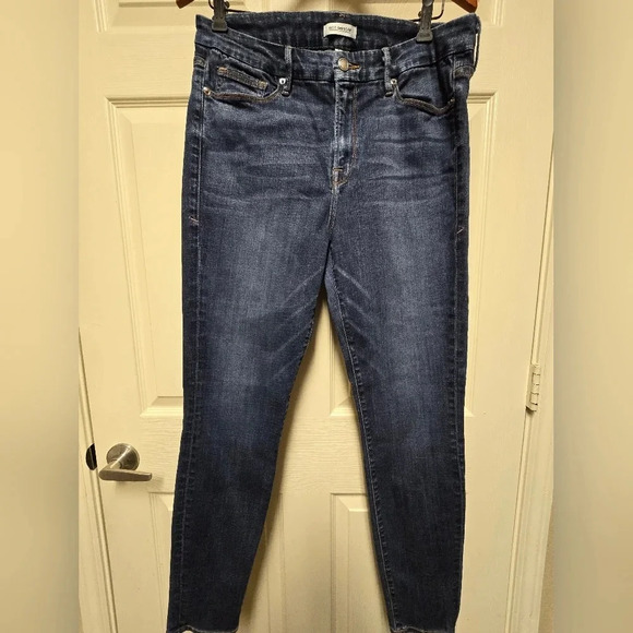 Good American - Good Legs High Rise Jeans in Blue089 Sz14/32 - Picture 5 of 16